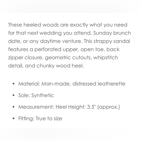 Brand New QUPID Tan Strappy Peep Toe Heeled Sandal -  SIZE 10 (box included) - Picture 12 of 12